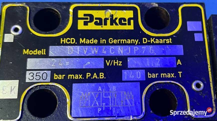 Parker D1VW4CNJP75 Zawór hydrauliczny kierunkowy Poznań