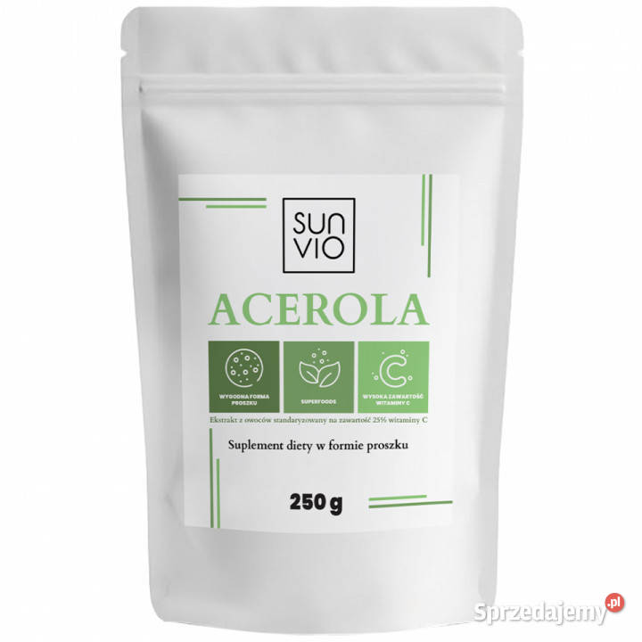 SunVio Acerola proszek 250g podkarpackie Brzozów