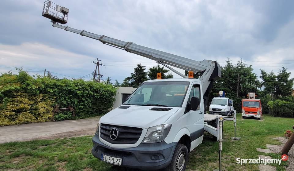Podnośnik koszowy 27 m 35t Ruthmann TB 270 Rok produkcji 2014 Łódź sprzedam