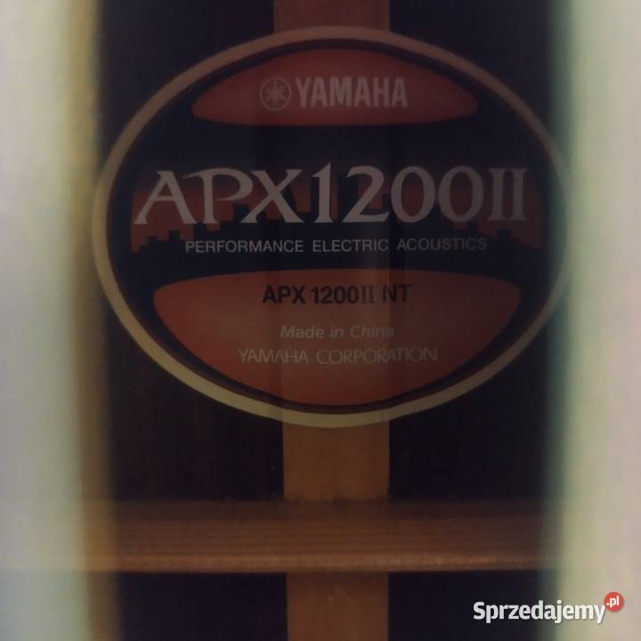 Yamaha APX1200II NT profesjonalna gitara kujawsko-pomorskie Kruszyn