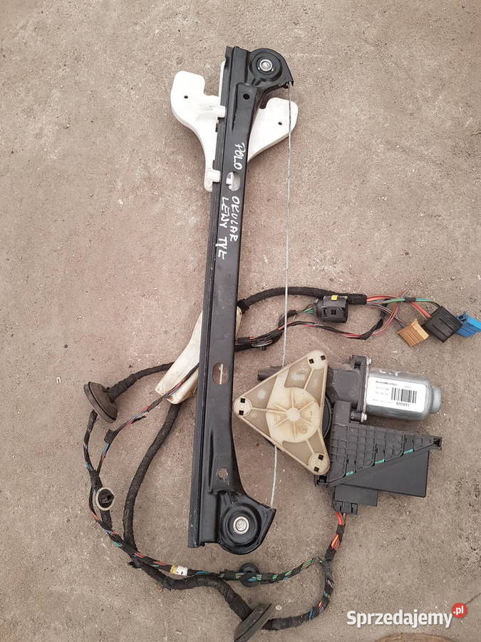 VW POLO 9N 2005 MECHANIZM SZYBY LEWY TYL SILNIK Wyposażenie wnętrza Turek