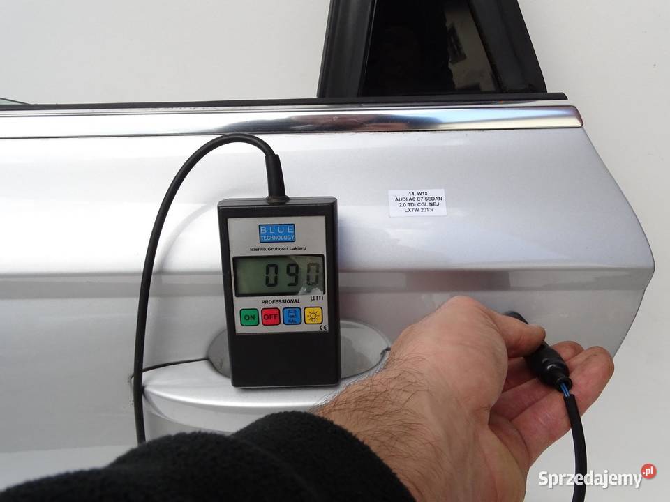 DRZWI LEWY TYŁ LEWE TYLNE LX7W AUDI A6 C7 4G