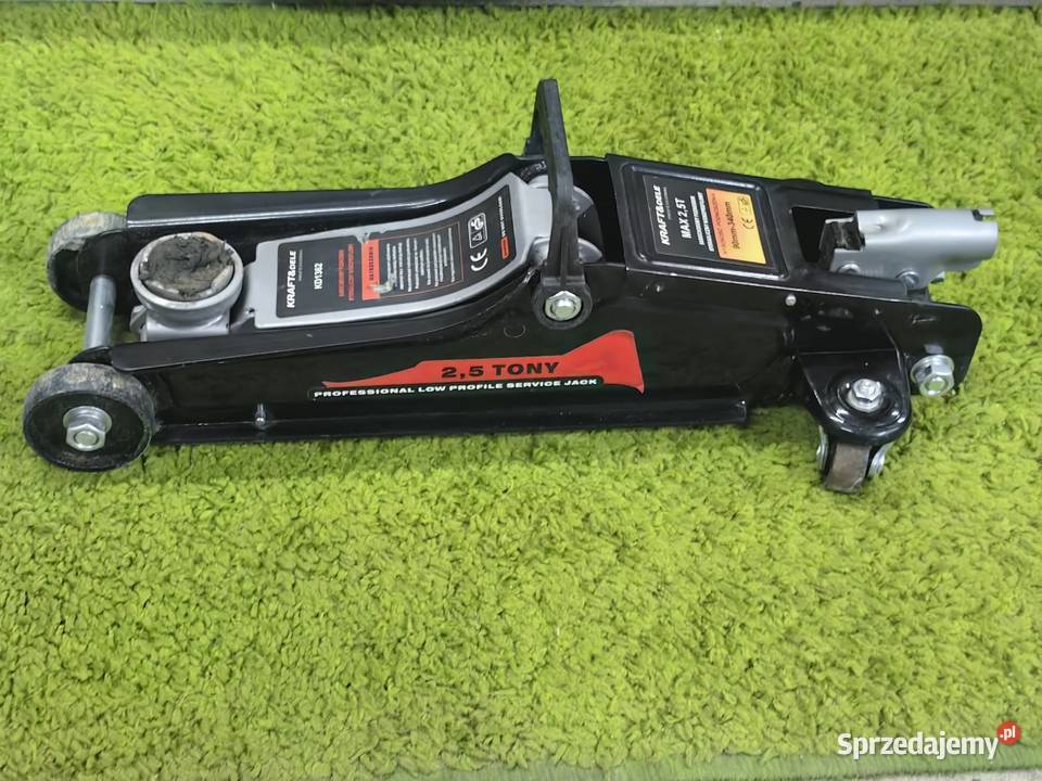 Podnośnik niskoprofilowy profesjonalny KraftDele Inczew