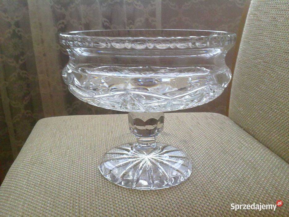 Owocarka patera kryształowa Stronie Śląskie