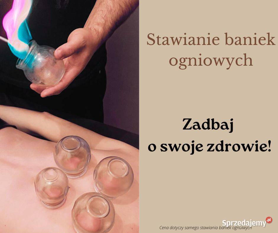 Bańki ogniowe m antycellulitowy bańka chińska mazowieckie Warszawa
