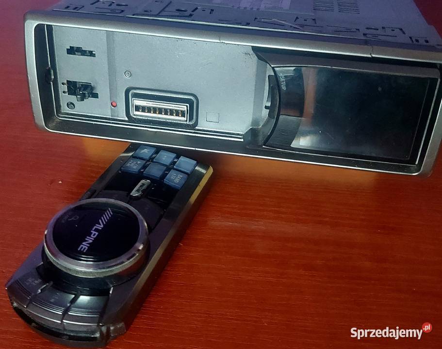 Alpine IDAX001 USBKlasykWłasne tło