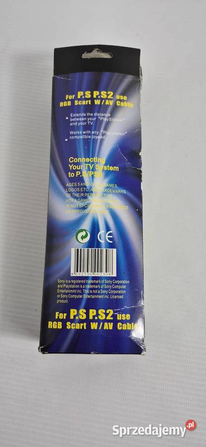 Nowy Kabel RGB SCART AV do PlayStation 1 lubelskie Biłgoraj