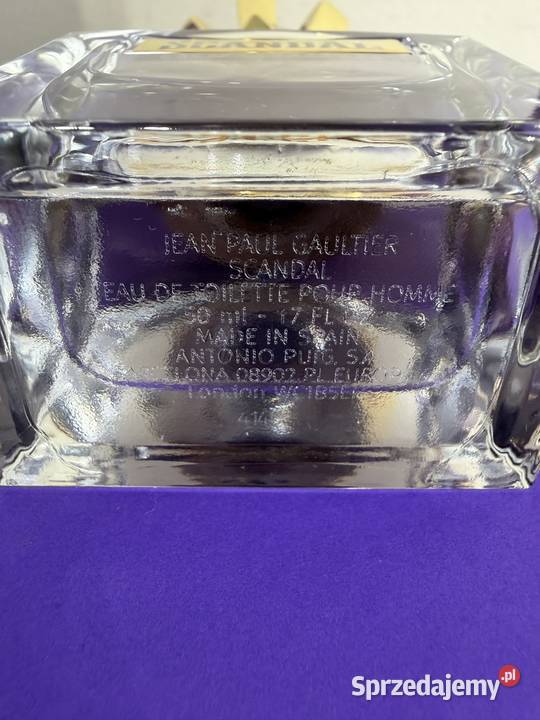 Zestaw perfum Jean Paul Gaultier Scandal 50ml Dla mężczyzn Warszawa