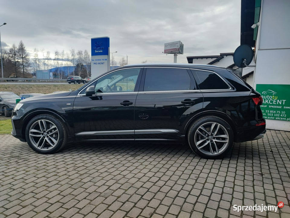 Audi Q7 Krajowy serwisowany w ASO SLine II 2015 Ustroń