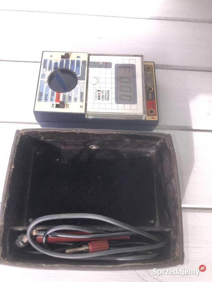 Miernik cyfrowy DM51 Polmed kolekcjonera sprzedam