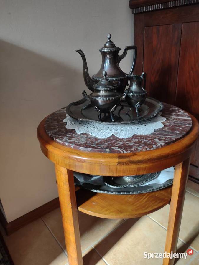 Garnitur Serwis Posrebrzany Wiskemann Belgia wielkopolskie Gniezno sprzedam