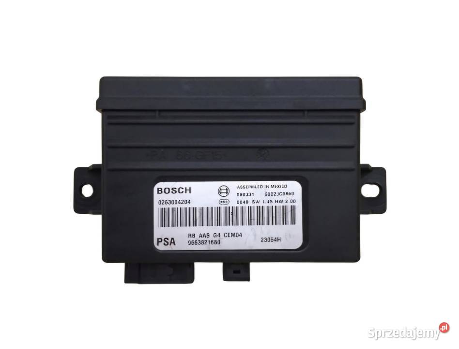 MODUŁ PARKOWANIA PDC CITROEN BERLINGO III Komputery Działoszyce sprzedam