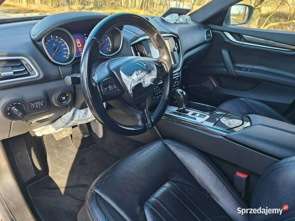 Maserati Ghibli asystent pasa ruchu Karczew