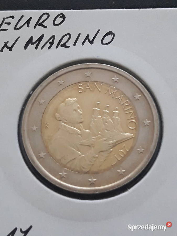 2 Euro San Marino 2017 r Mennicze Konin