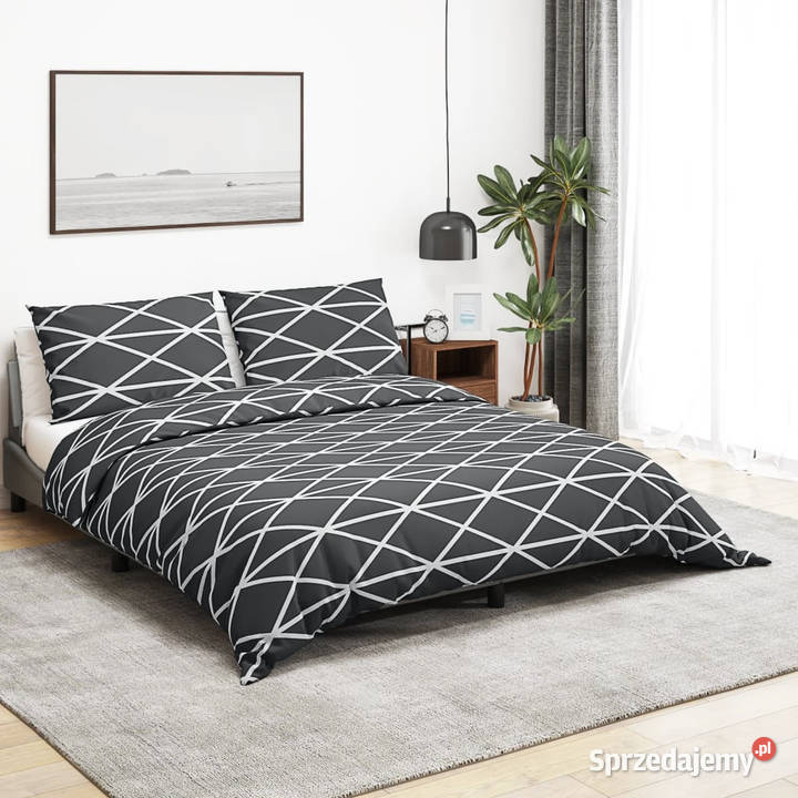 Zestaw pościeli szary 225x220 bawełna WM136060 Warszawa