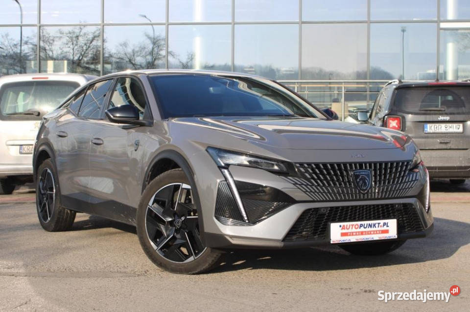 Peugeot 408 2023r Matrix Carplay Temp Adapt Blis Kraków