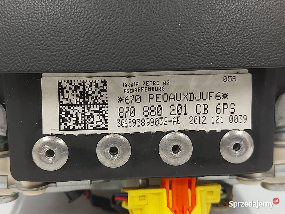 AUDI A5 8T AIRBAG poduszka kierowcy 8P0880201CB