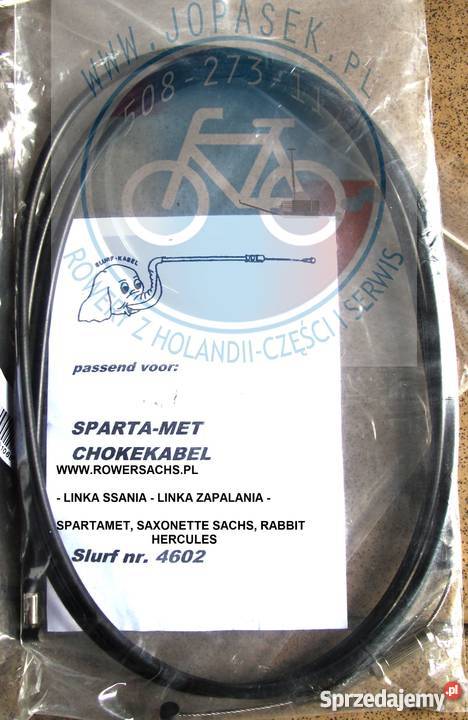 Linka do roweru z silnikiem Sachs 301 SPARTAMET łódzkie Rogów