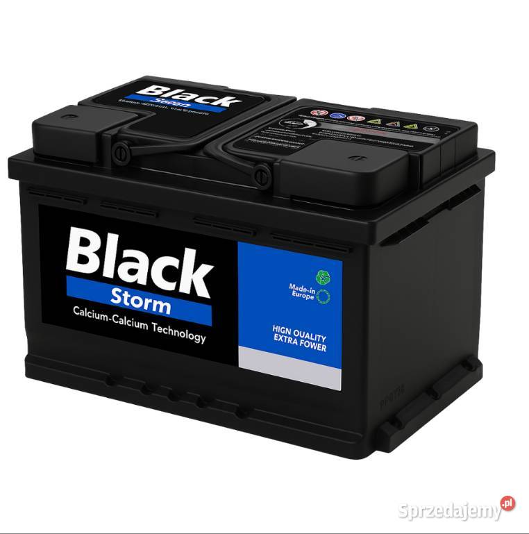 Akumulator 100Ah 830A Akumulator Black Storm Lublin