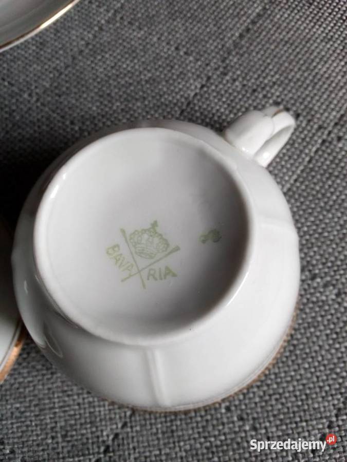 Piękne stare duo Porcelana i szkło sprzedam