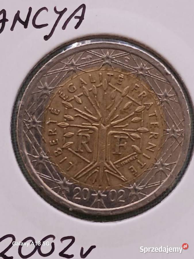 2 Euro Francja 2002 r wielkopolskie Konin