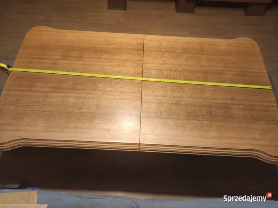 Ława dębowa rozkładana śląskie Niegowa