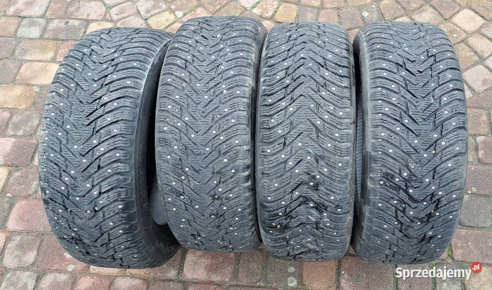 Opony zimowe z kolcami Nokian 22555 R17 zachodniopomorskie Pyrzyce