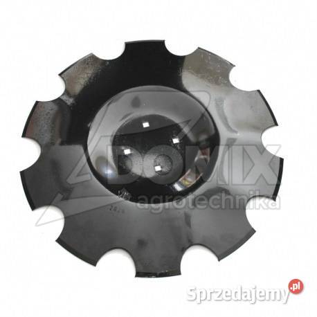 Talerz uzębiony Unia Ares 510x4mm z10 wpust pod