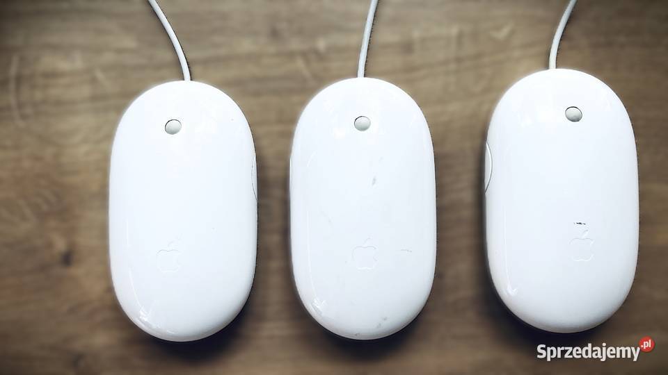 Myszki Apple Mighty Mouse A1152 USB Zestaw 3 Szydłowiec