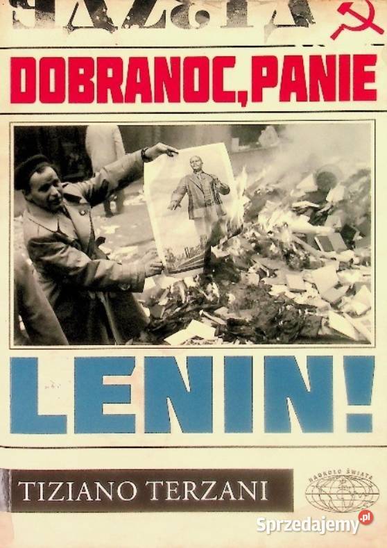 Tiziano Terzani Dobranoc panie Lenin Proza i poezja warmińsko-mazurskie Kętrzyn sprzedam