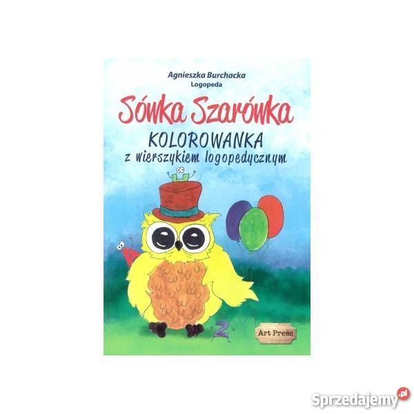 Sówka Szarówka Kolorowanka z wierszykiem mazowieckie Warszawa