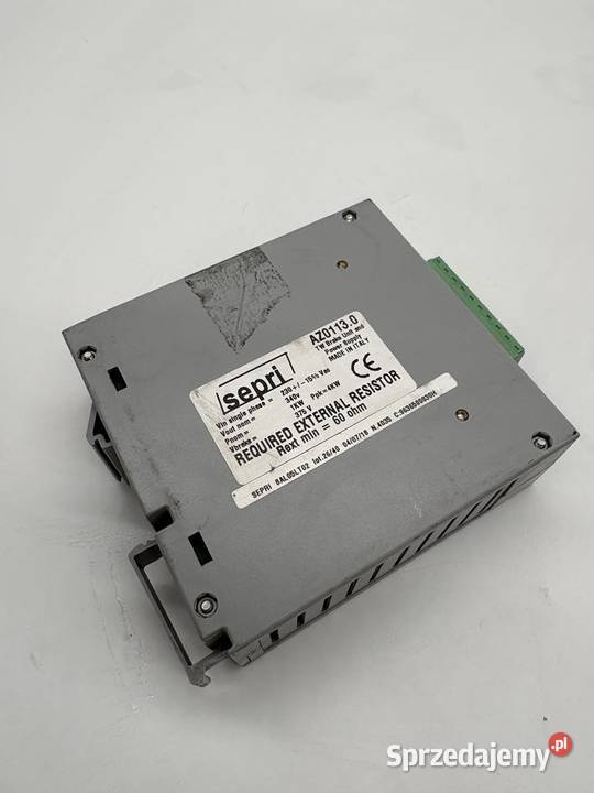 Sepri AZ01130 TW Brake Unit Power Supply Warszawa