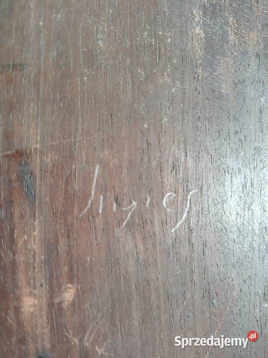 Portret stary obraz olejny Kartuzy