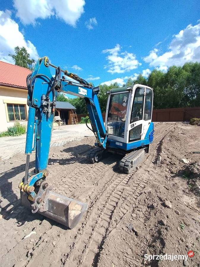 Minikoparka Hitachi ZX 25 silnik Kubota mocna Białystok