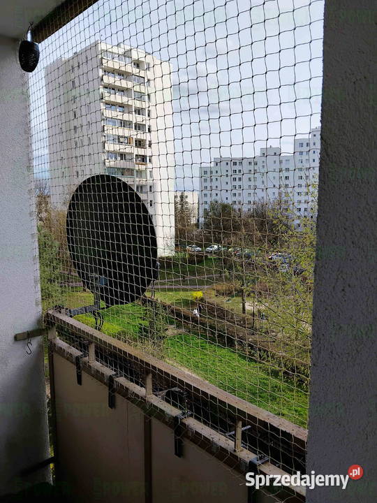 Założenie siatki na balkon kota Warszawa Siatka