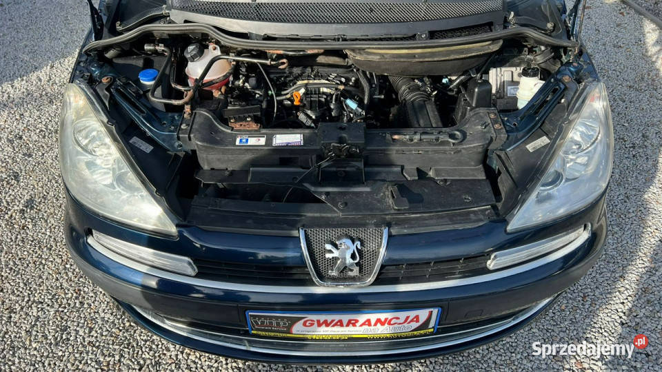 Peugeot 807 SPRZEDANY Manual 7 osobowy FULL czujnik deszczu Świdnica