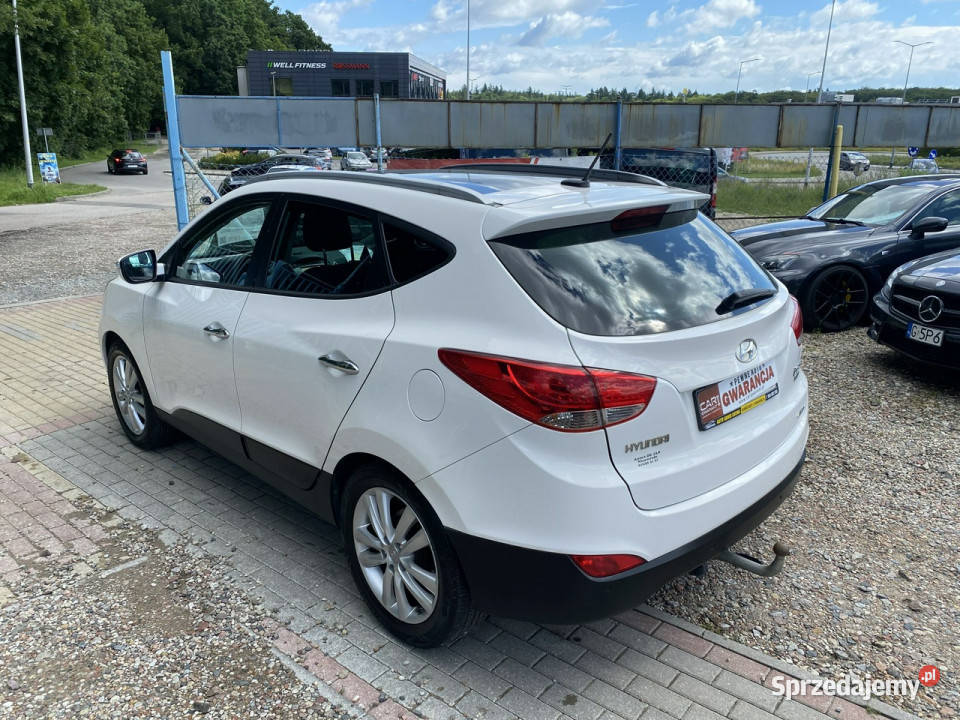 Hyundai ix35 20crdi 4x4 AWD skóry ledy Navi napęd 4x4 Gdańsk sprzedam