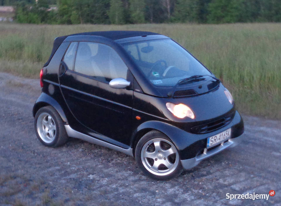 smart for two cabrio 450 automat alu felgi stan Fortwo śląskie Rybnik