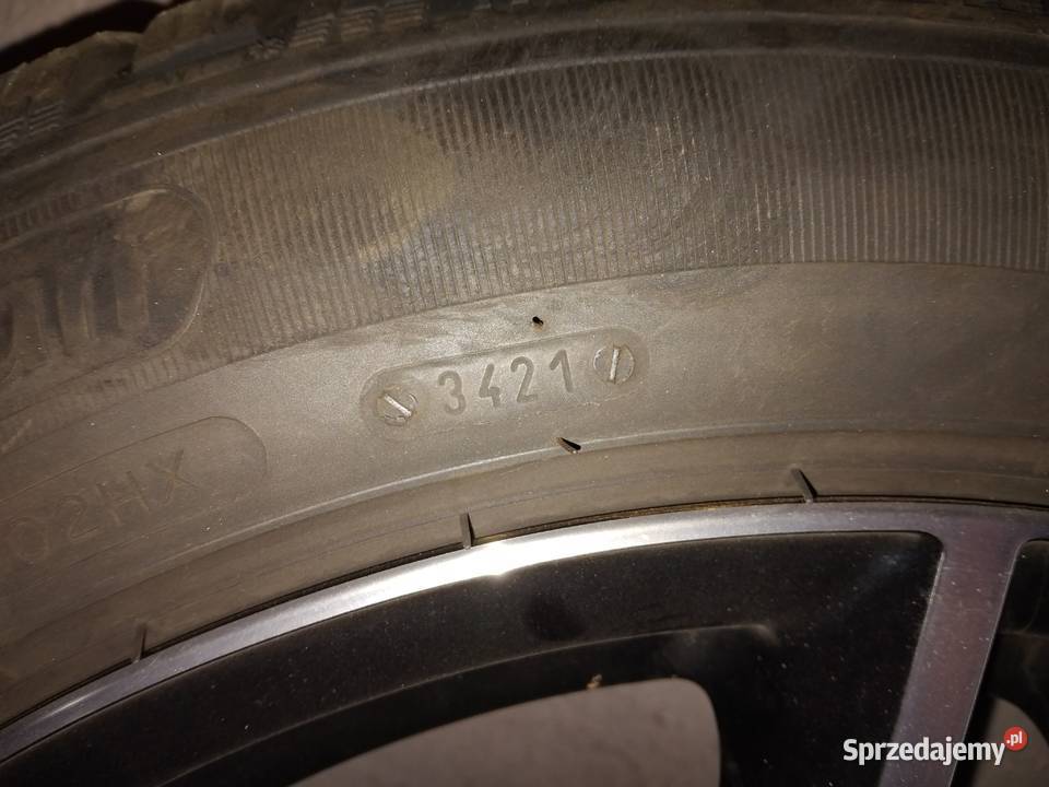 Felgi aluminiowe Dezent 18 z oponami zimowymi dolnośląskie sprzedam