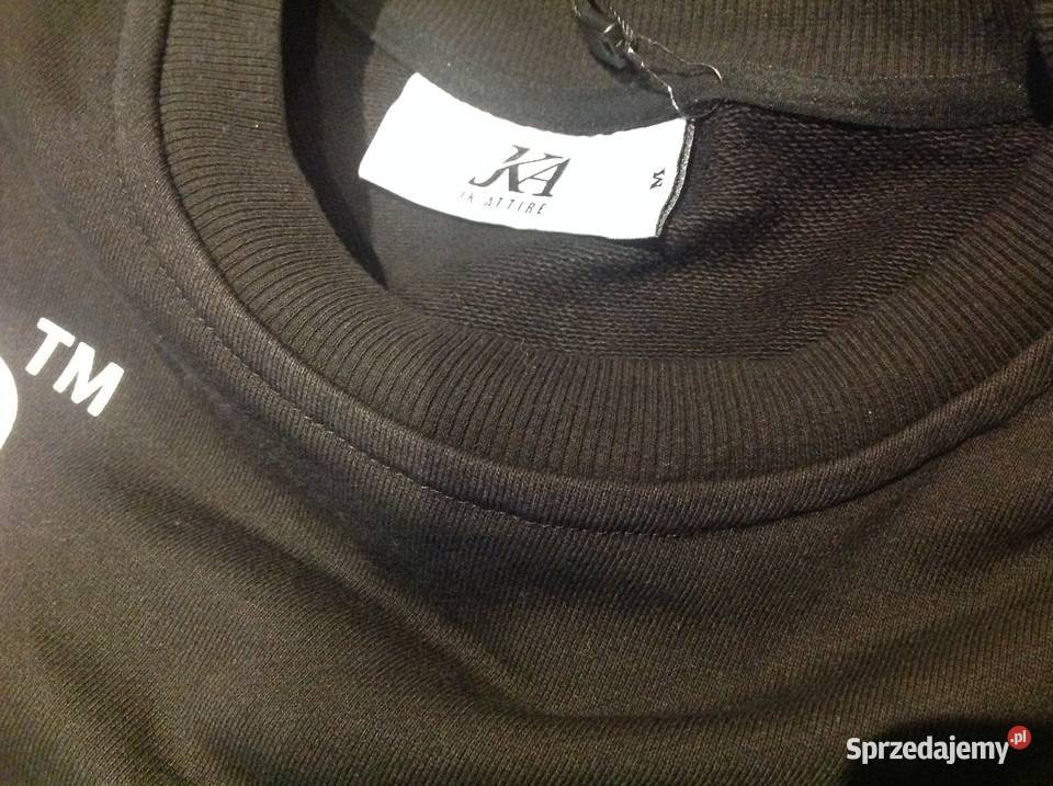 Bluza Męska Czarna KA JK ATTIRE LX XL NOWA Nowa Sól