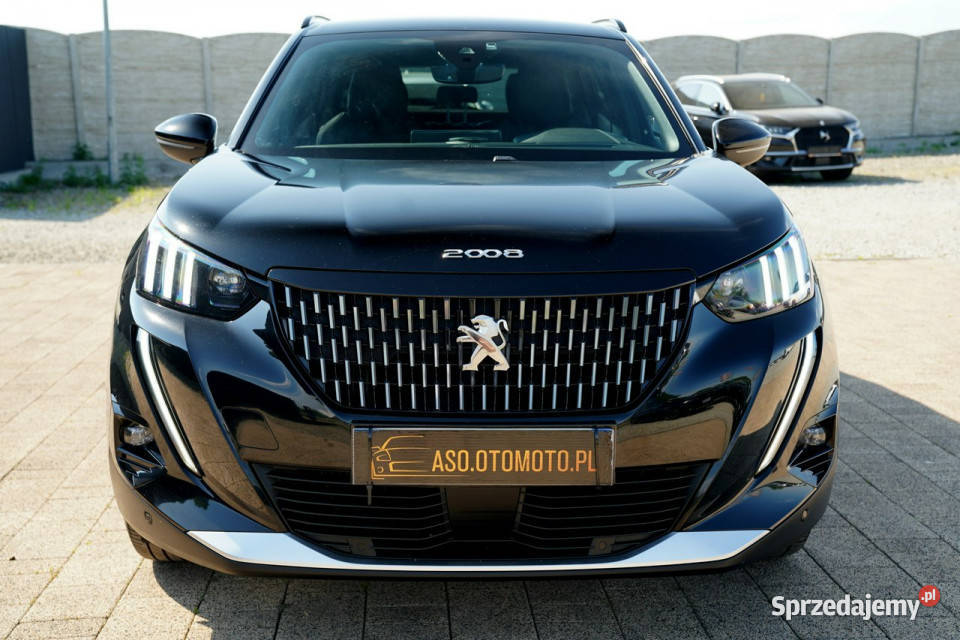 Peugeot 2008 GT skóra BLIS nawi kamera FUL LED nieuszkodzony Otmuchów