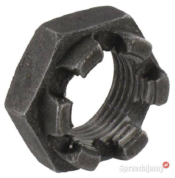 Nakrętka koronowa niska DIN937 stalowa M18x150 Kamionna