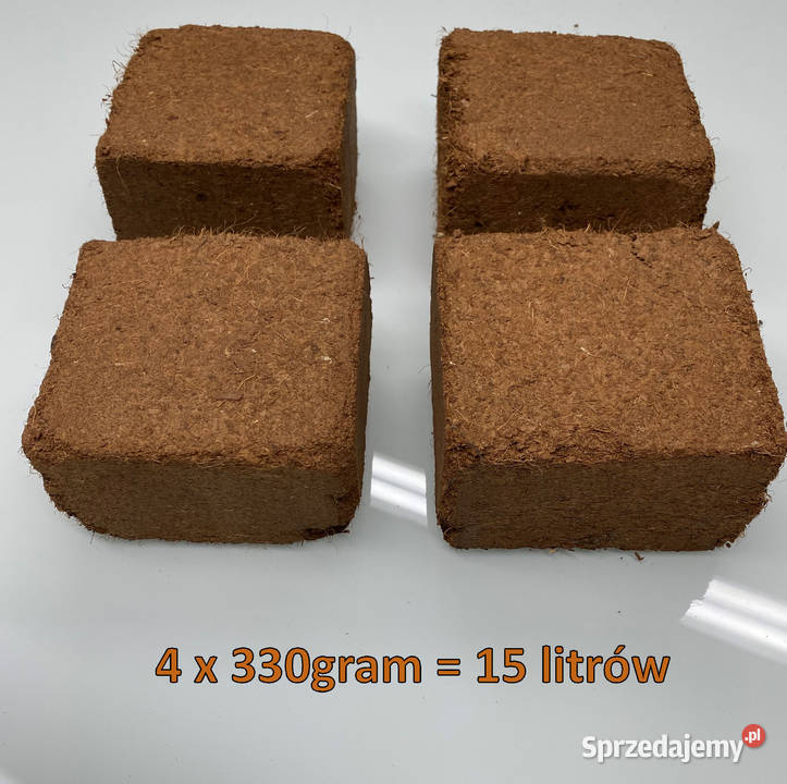 Torf włókno kokosowe 330g 4L x 4 Najkorzystniej