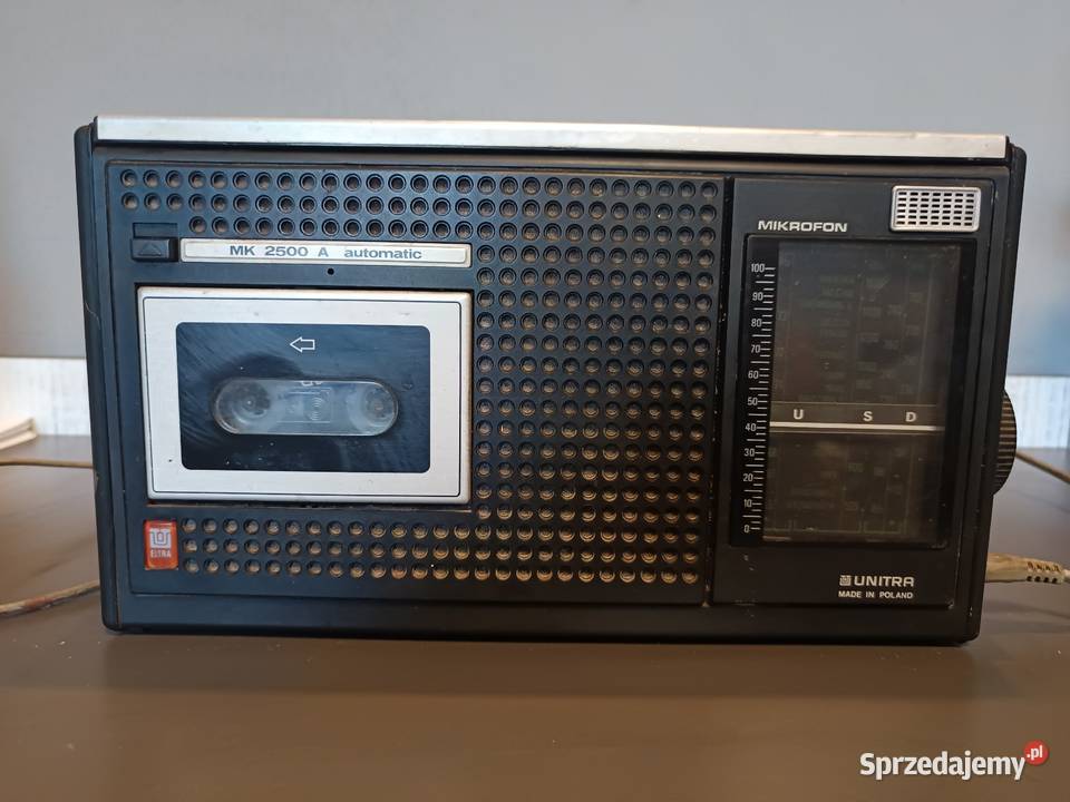 Unitra MK 2500 radio PRL Inowrocław