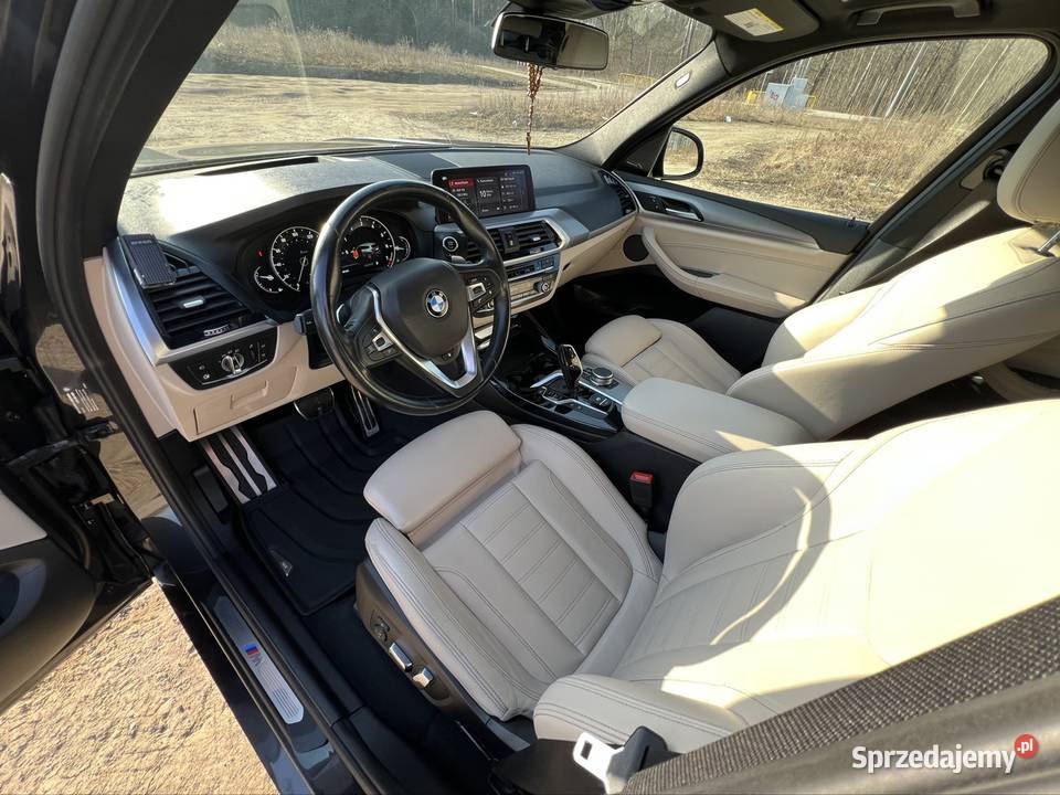 BMW X3 G01 MPakiet 252 4x4 20 XDrive 30i 2019 światła do jazdy dziennej Białystok