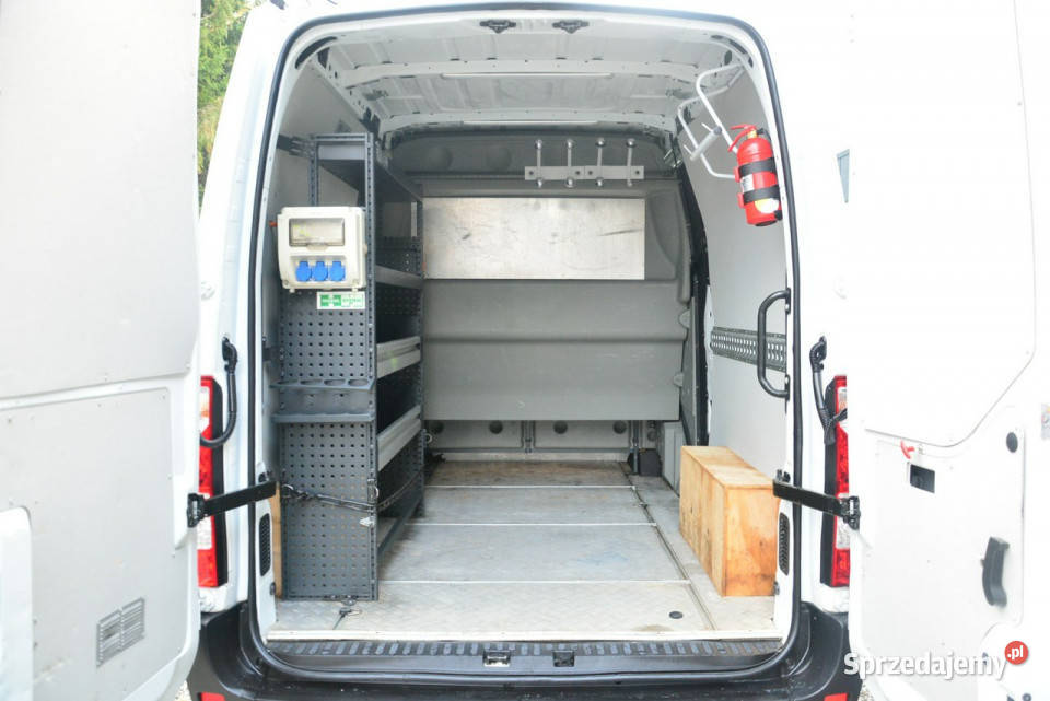 Renault Master średniak 7 osobowy brygadówka centralny zamek