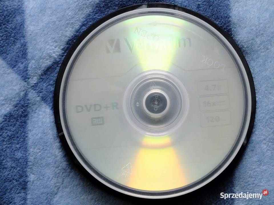 Sprzedam czyste płyty DVD Verbatim DVDR 47 GB 9 Gdańsk