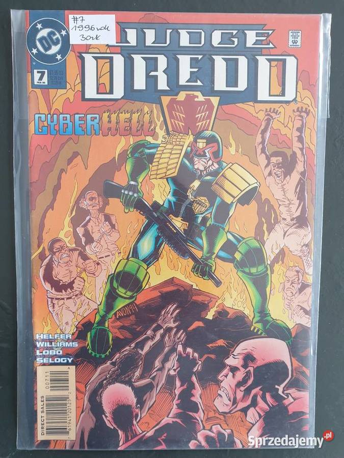 Judge Dredd zestaw 9 komiksów język angielski pomorskie Gdynia