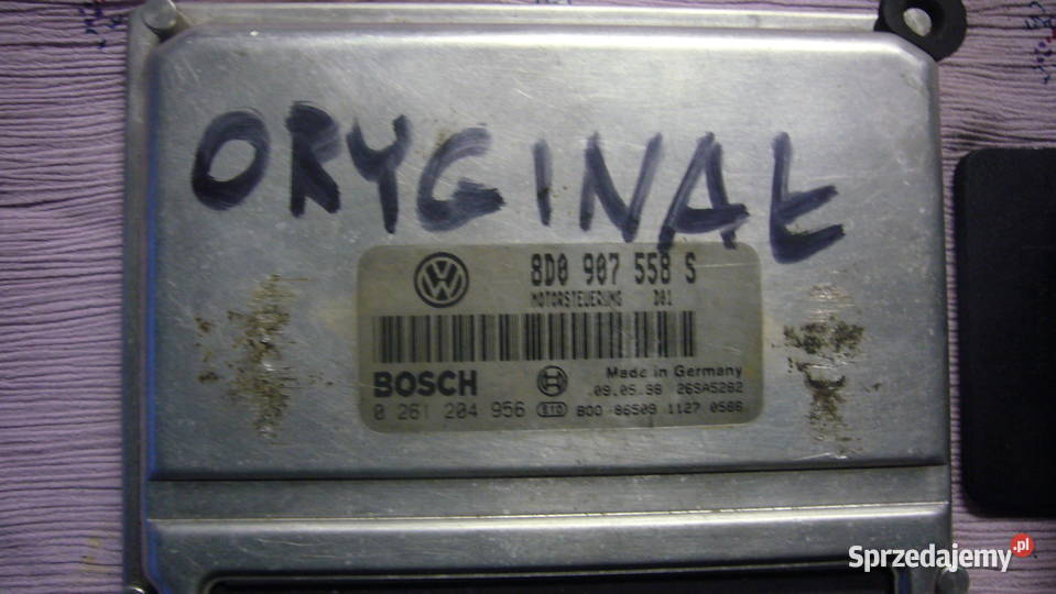 Sprzedam komputer sterujący VW 8D0 907 558 S Komputery mazowieckie Sarnaki sprzedam