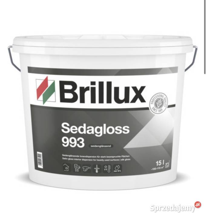 BRILLUX Farba Sedagloss 993 15 L Warszawa